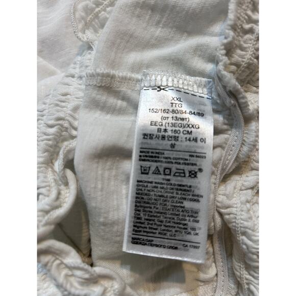 Gap Eyelet Flutter Shirt, Size 14 - Picture 4 of 6